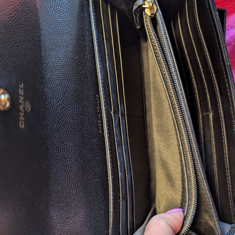 Chanel Black Quilted Wallet - Picture 12 of 15